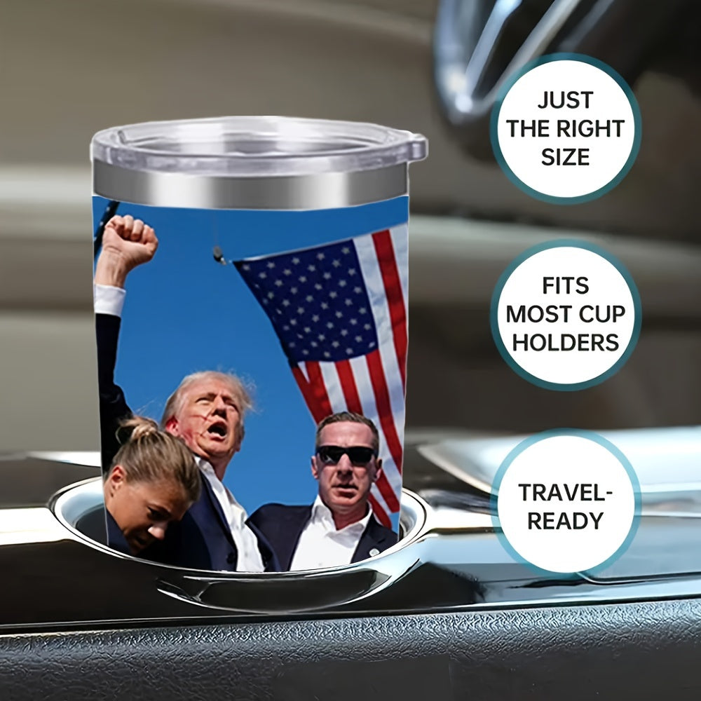 Trump 2024 20oz multi-colored metal hot cold drink beer cup stainless steel vacuum insulated tumbler coffee travel mug