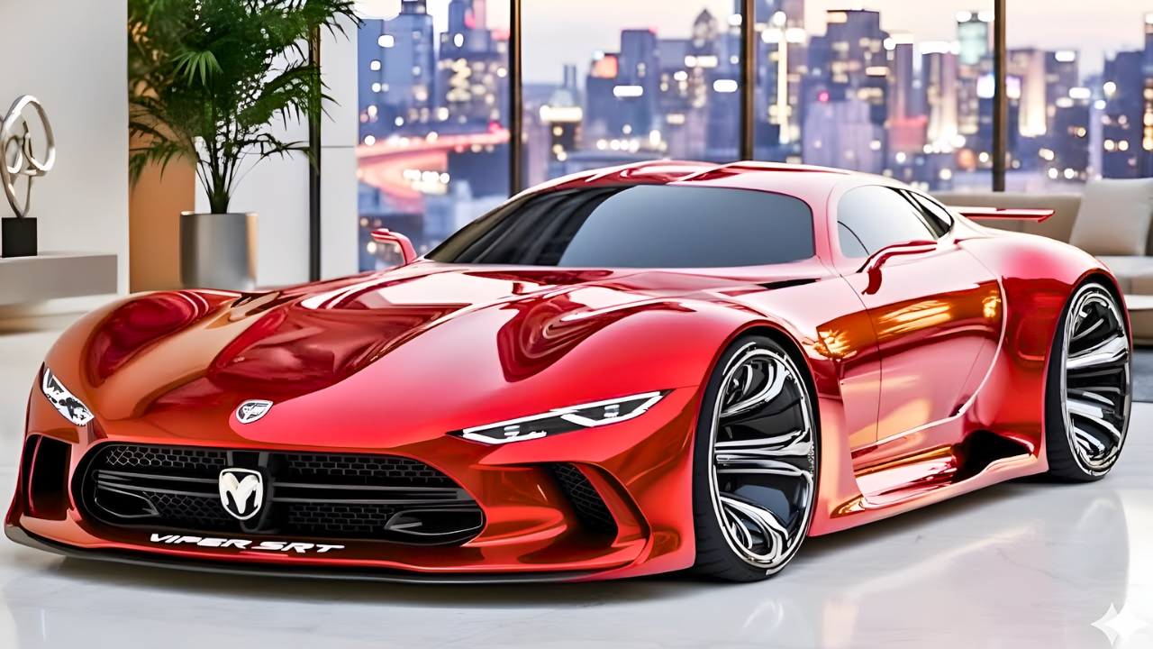 2026 Dodge Viper SRT Redesign V10 Power and Bold Styling Unveiled